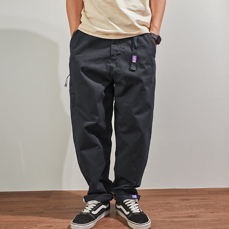 Loose Casual Pants Men's Pure Cotton Workwear Trousers