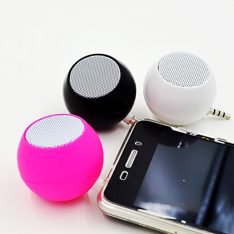 Mobile phone in-line small speaker