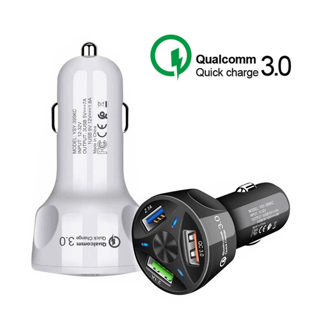 Quick Charge 3 USB Port Car Charger