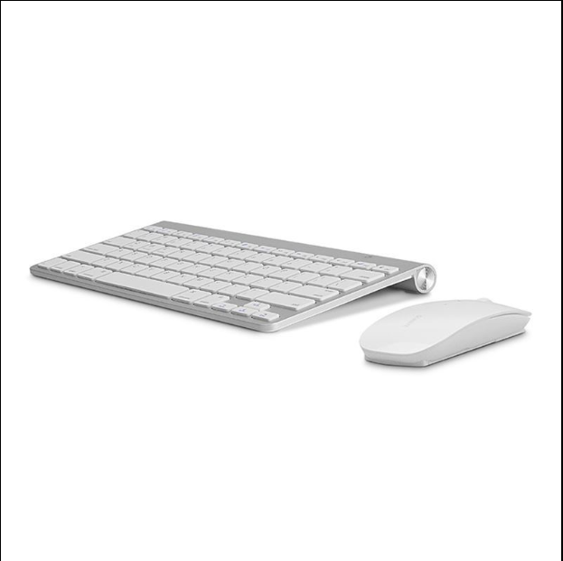 Usb Slim Mouse Mini Wireless Keyboard