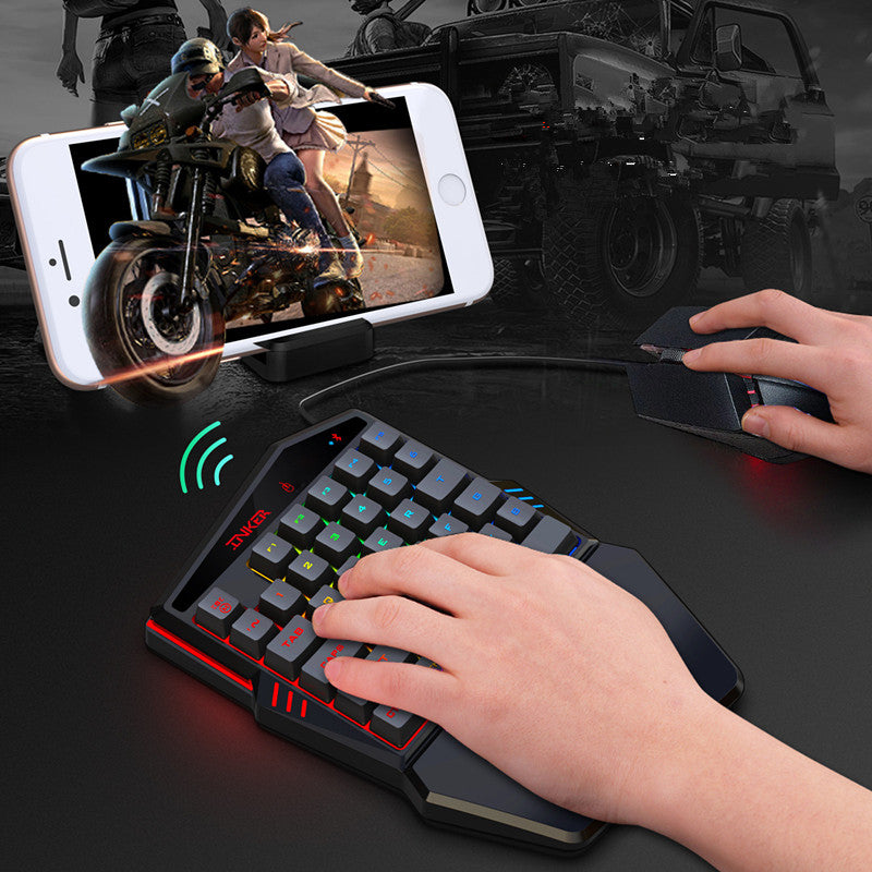 One-handed keyboard