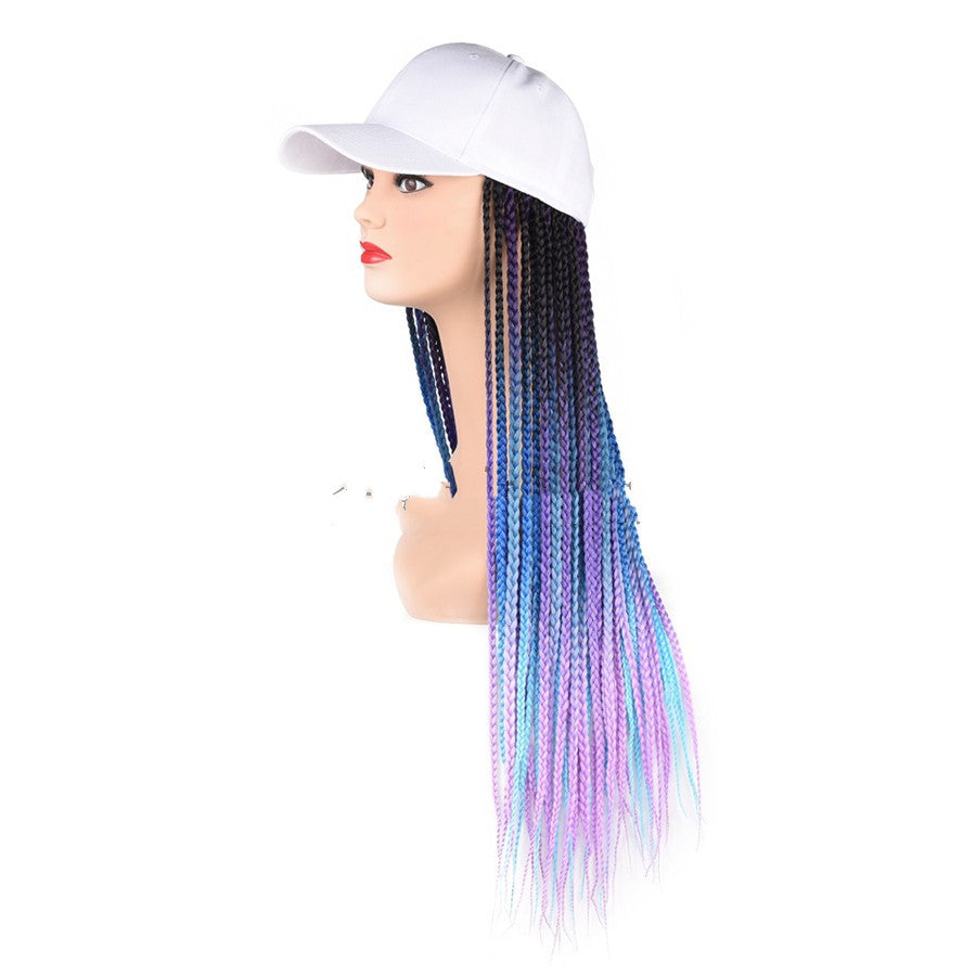 Wearing Color Braided Hair Rope Fashion Cap Braid Hair