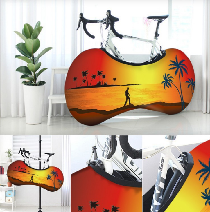 Bicycle protective cover bicycle cover Indoor anti-dirty anti-sand bicycle tire dust cover storage bag