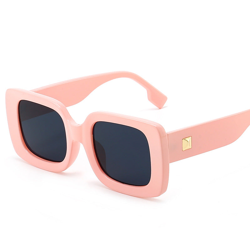 Fashion Translucent PC Full Frame Sunglasses