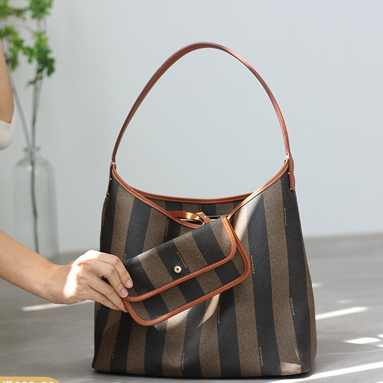 Head Layer Cowhide Commuting Bag For Women