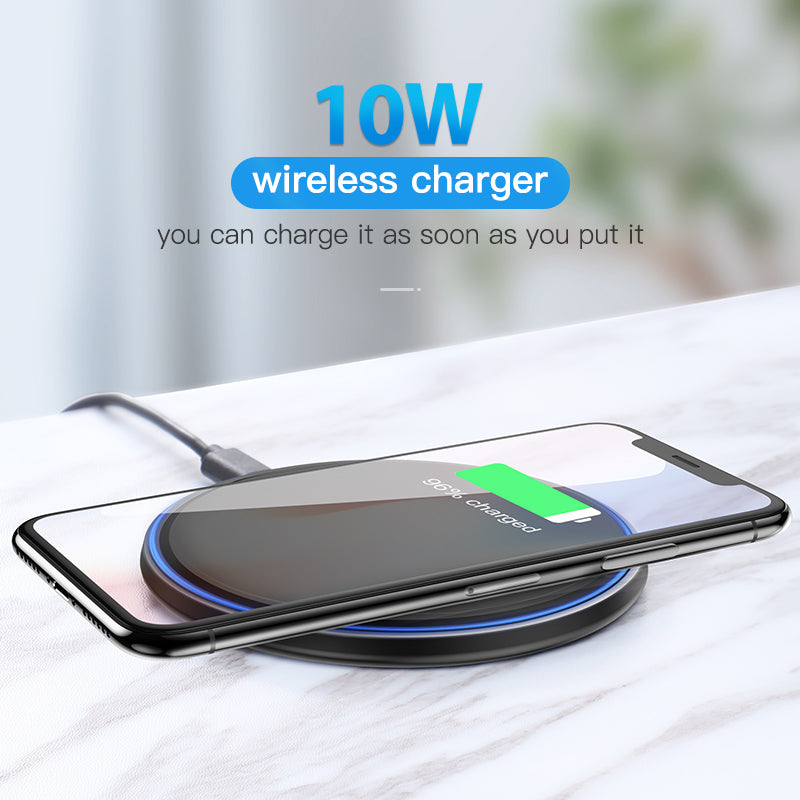 Mobile phone wireless charger fast charge