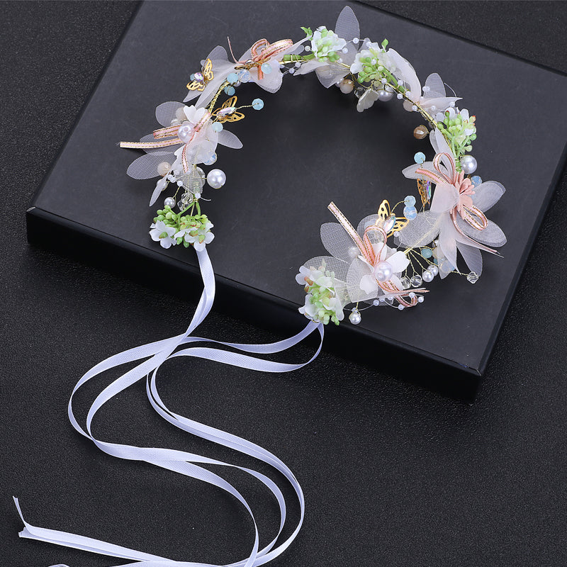 Children's  Flower Wreath Head Ornaments