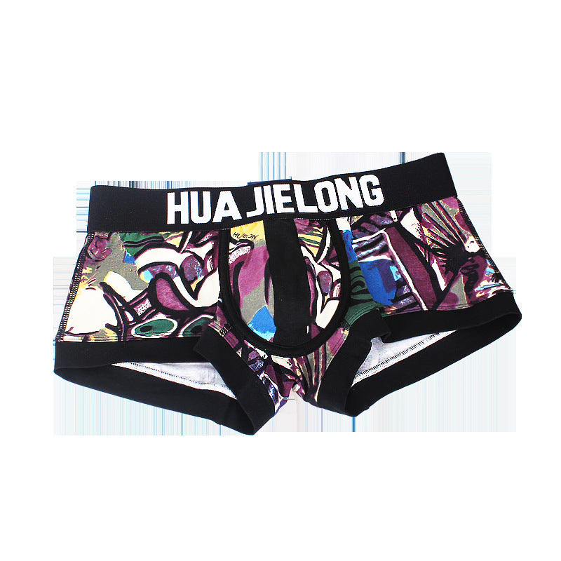 Boxer Shorts Sexy Print Men's Underwear