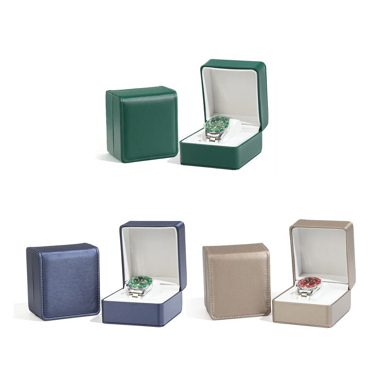 Premium Pu Storagesingle Watch Box For Valentine