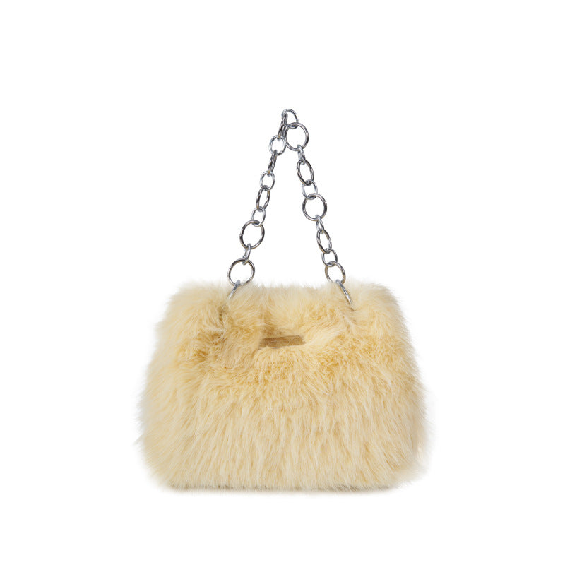 Plush Bag Women's Fashion Imitation Fox Fur