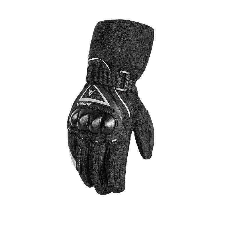 Winter Electric Motorcycle Warm Gloves Drop-resistant Waterproof