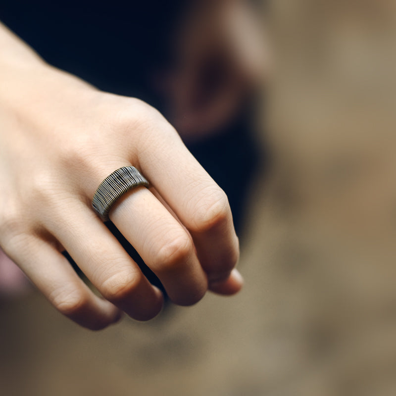 Copper Wire Winding Process Vintage Personalized Ring