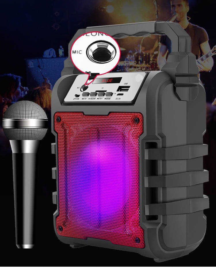 New Portable Bluetooth Speaker Outdoor Portable Square Dance Speaker